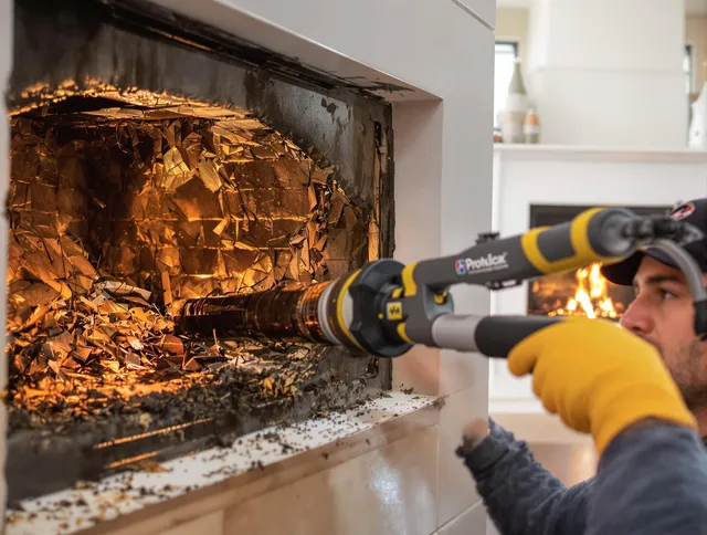 Professional chimney cleaning by Arcadia Chimney Sweep in Arcadia, CA