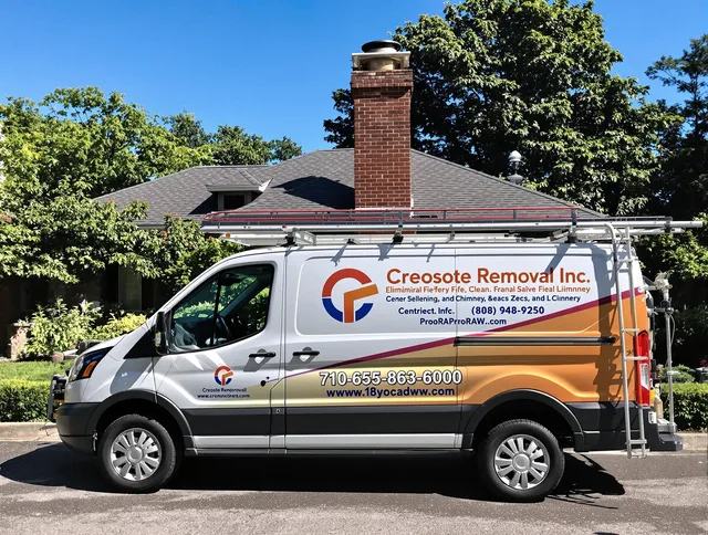 Arcadia Chimney Sweep technician removing creosote safely in Arcadia, CA