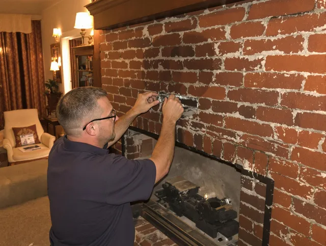 Arcadia Chimney Sweep expert fixing a fireplace in Arcadia, CA